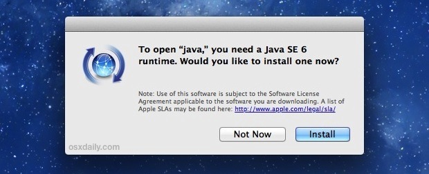 java update for mac 10.8.5